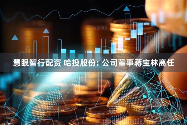 慧眼智行配资 哈投股份: 公司董事蒋宝林离任